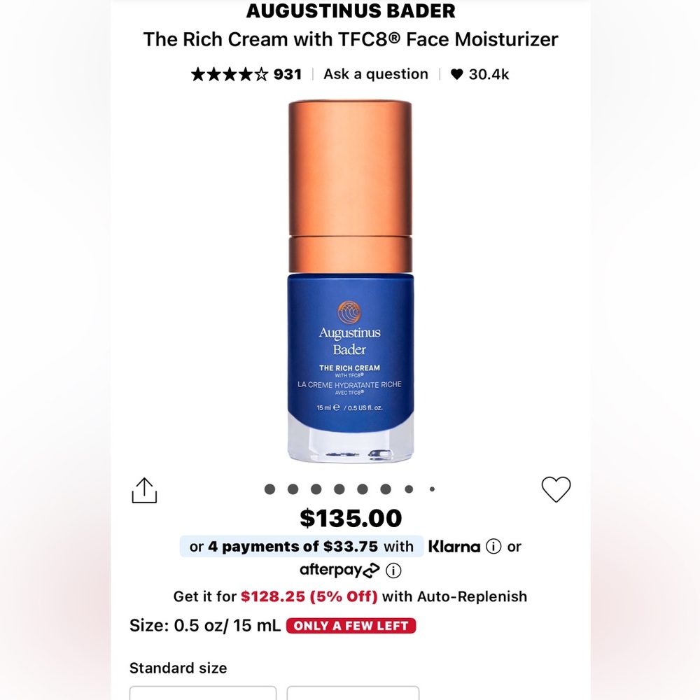 Augustinus Bader The Rich Cream & The Retinol Serum